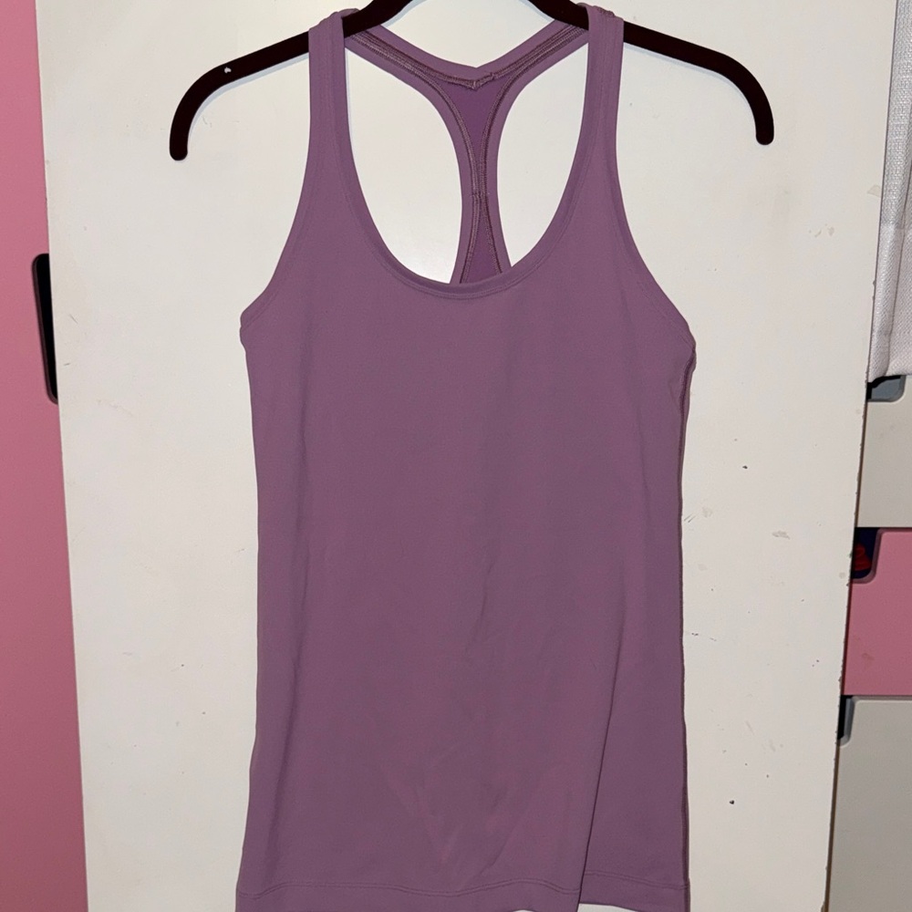 lululemon athletica Purple Racerback Tank Top